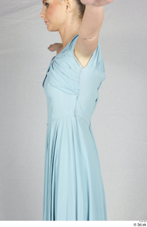 Photos Woman in Historical Dress 153 20th century blue dress…